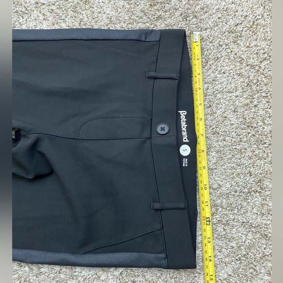 Betabrand Black Trouser Career Work Straight Leg Pants Women’s Small - Picture 6 of 12